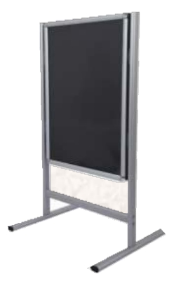 Mobil Poster Standı Rondo Köşe Tek Taraflı 85 cm.