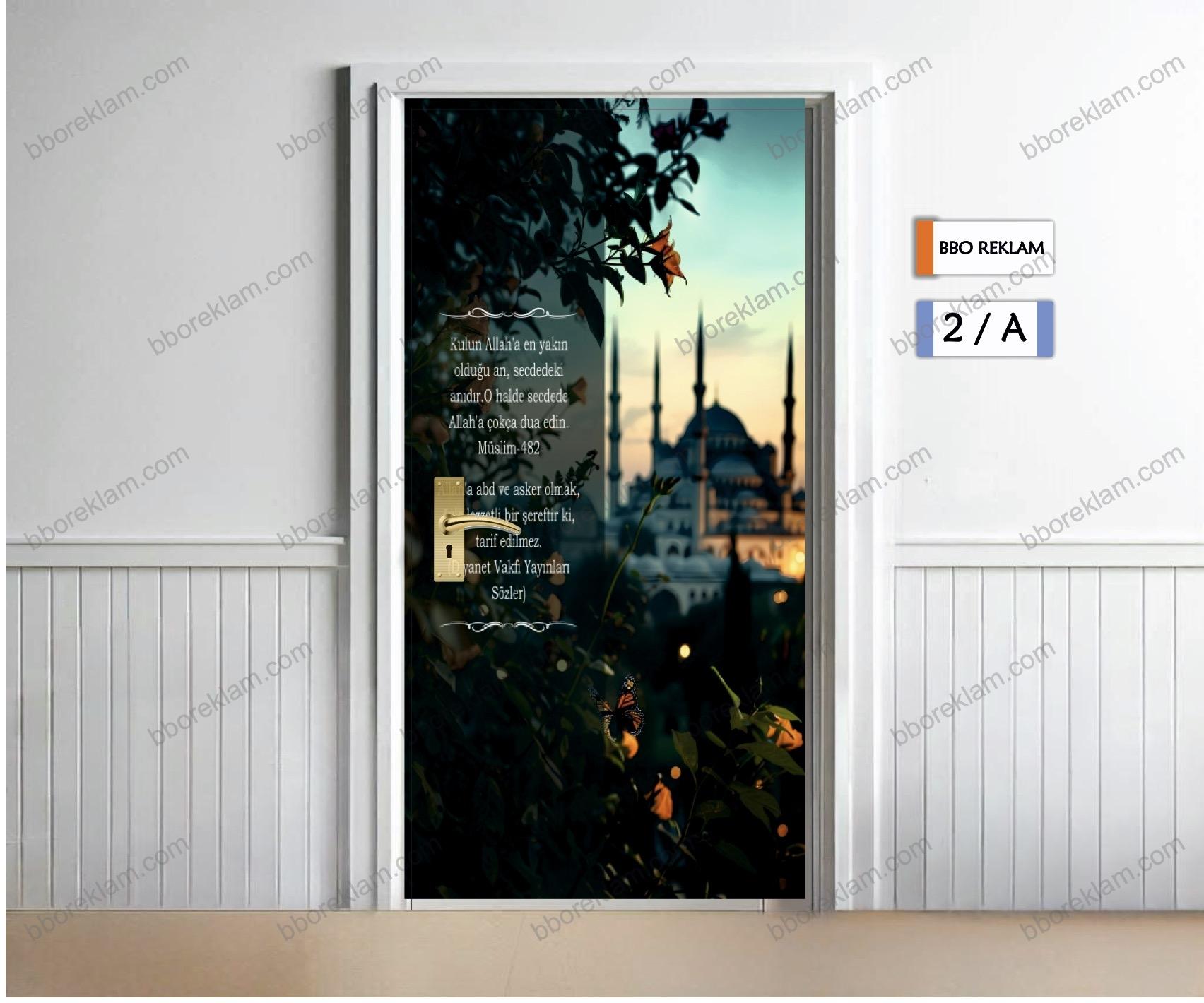 Müslim-482 İmam Hatip Okulları Kapı Giydirmesi
