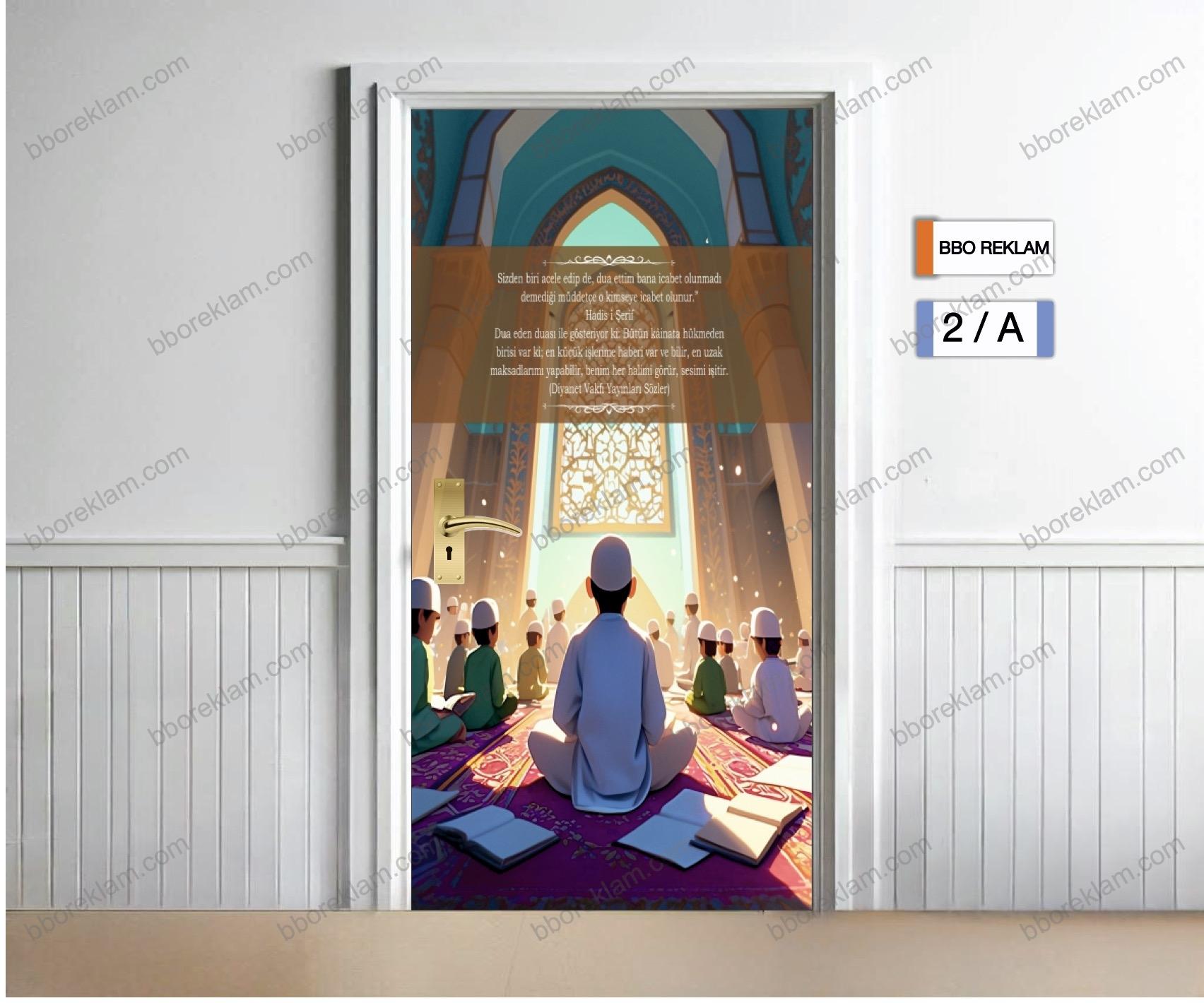 Hadis-i Şerif İmam Hatip Okulları Kapı Giydirmesi