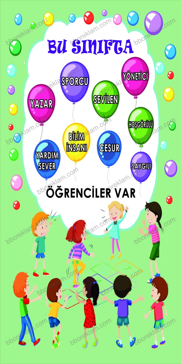 İlköğretim Sınıf Kapı Giydirmesi