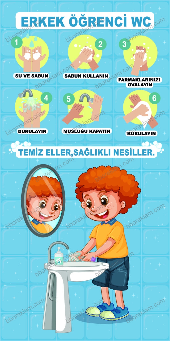 İlköğretim Erkek Öğrenci Lavabo Wc Kapı Giydirmesi