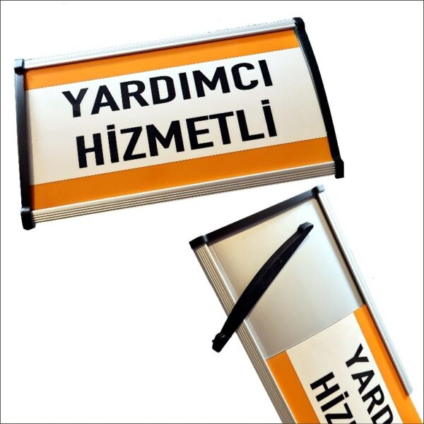 Alüminyum Kapı İsimliği 12×20