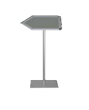 Display Yönlendirme Panosu Standart Köşe Ok İşareti