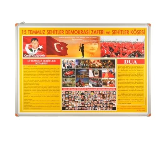 15 Temmuz Şehitler Eğitim Panosu