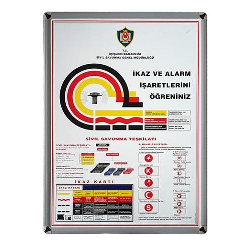İkaz ve Alarm Eğitim Panosu