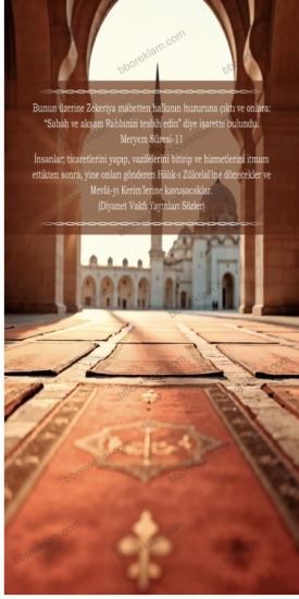 Meryem Suresi-11 İmam Hatip Okulları Kapı Giydirmesi