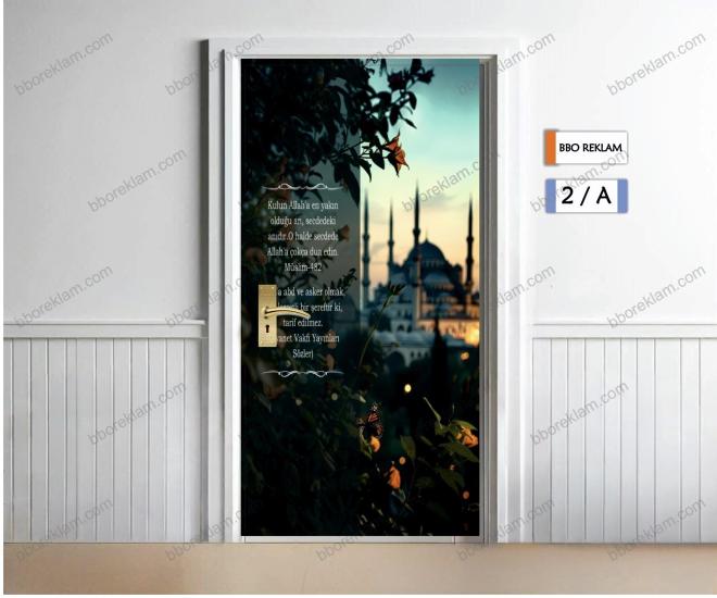 Müslim-482 İmam Hatip Okulları Kapı Giydirmesi