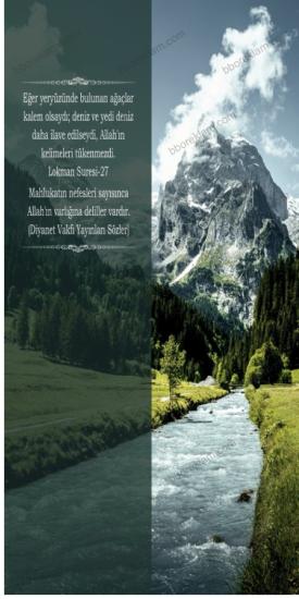Lokman Suresi-27 İmam Hatip Okulları Kapı Giydirmesi