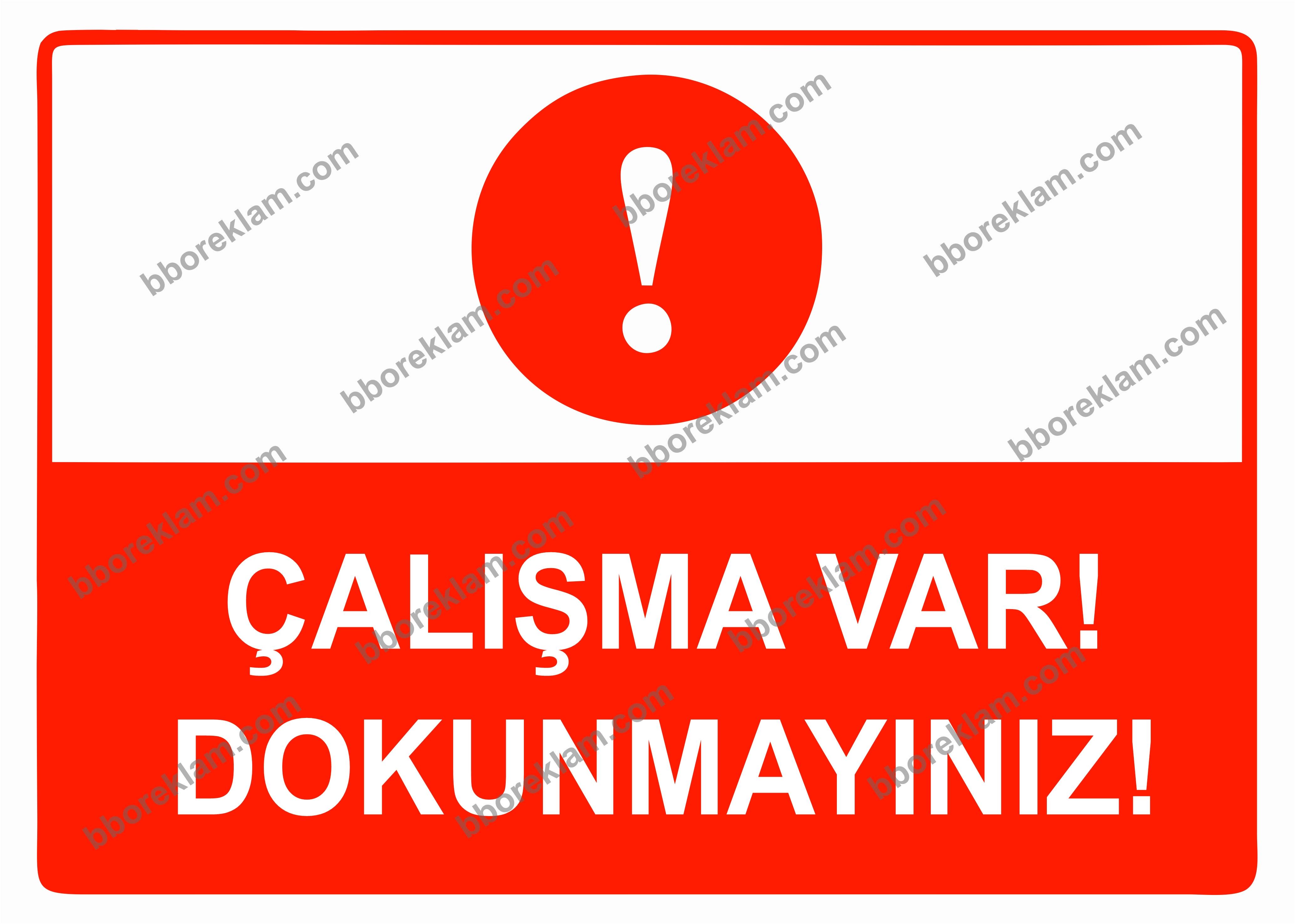 Bu Sahaya Motorlu Araçların ve Yabancıların Girmesi Yasaktır Uyarı Levhası