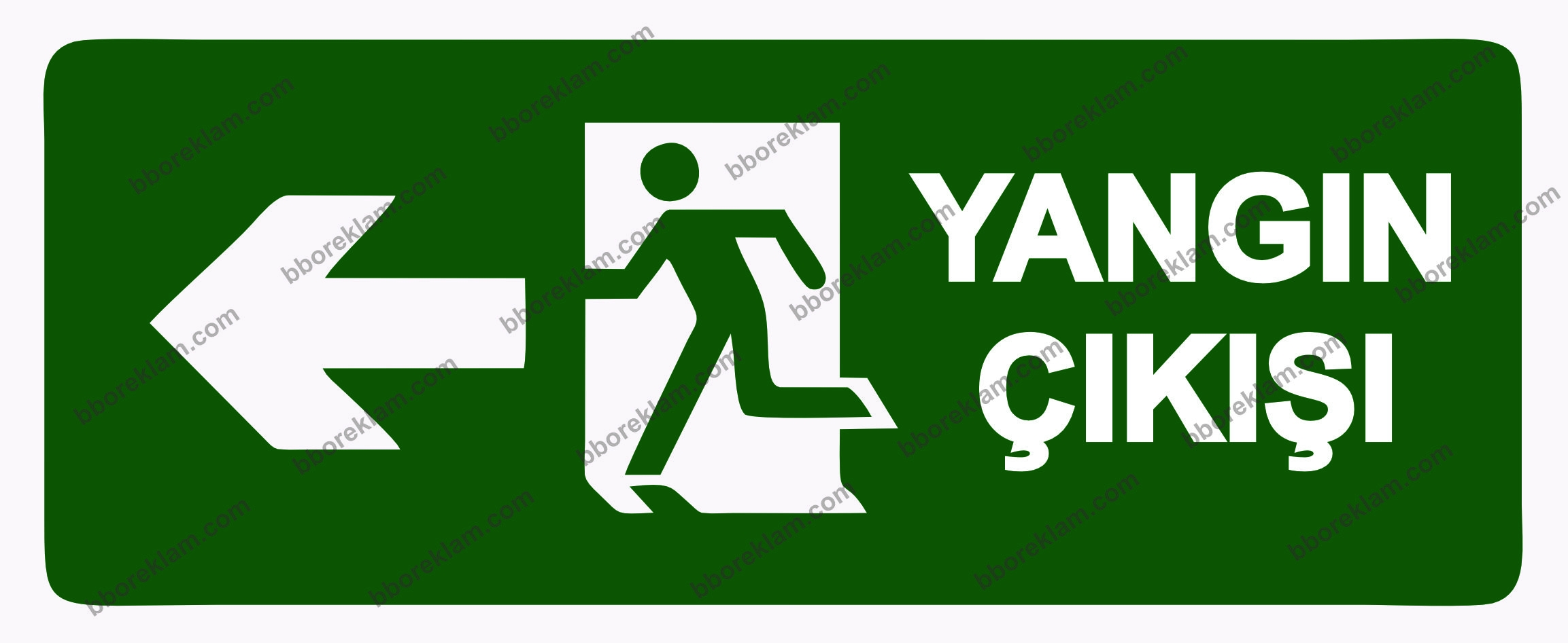 Yangın Çıkışı Uyarı Levhası
