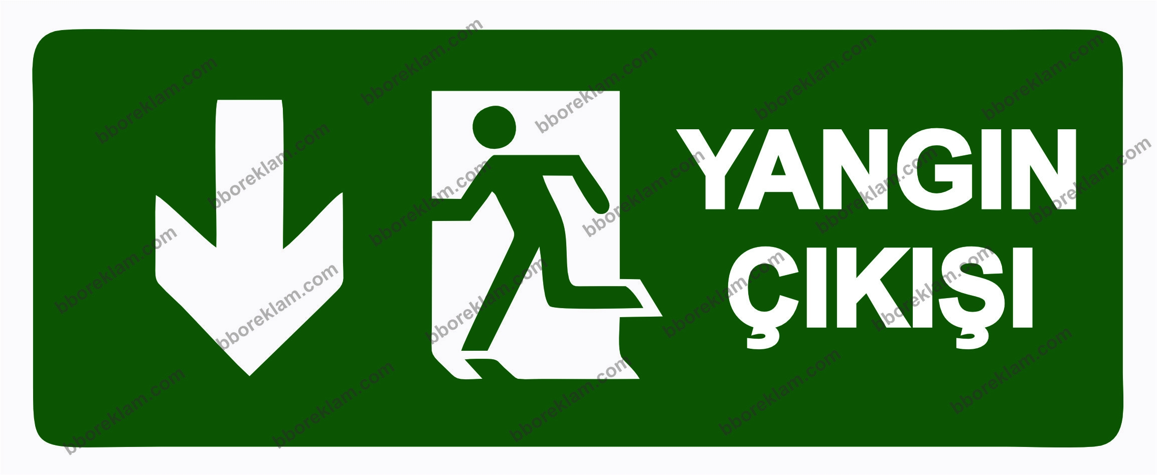 Yangın Çıkışı Uyarı Levhası
