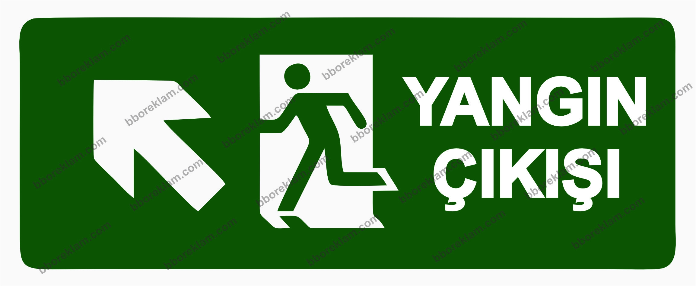 Yangın Çıkışı Uyarı Levhası