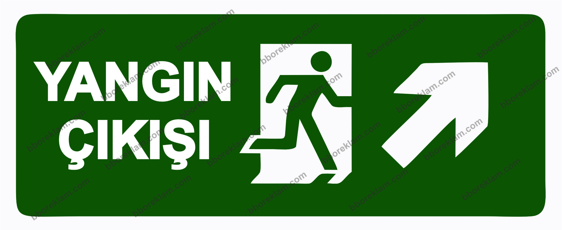 Yangın Çıkışı Uyarı Levhası